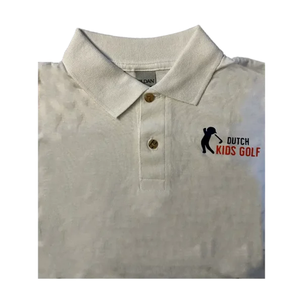 witte kinder polo inzoom DKG