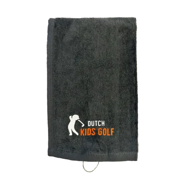 Golfhanddoek DKG donkergrijs