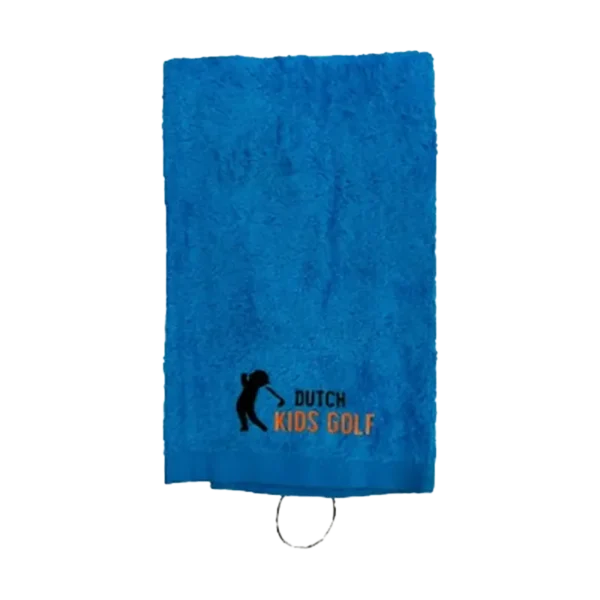 Golfhanddoek DKG lichtblauw