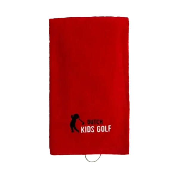 Golfhanddoek DKG rood