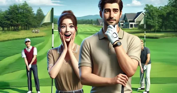 de wedstrijdserie voor beginnende golfers