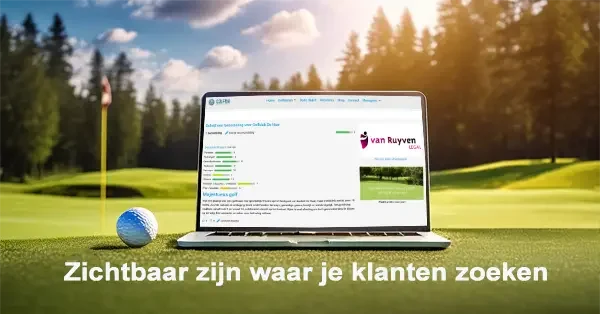 Adverteer waar golfers kijken