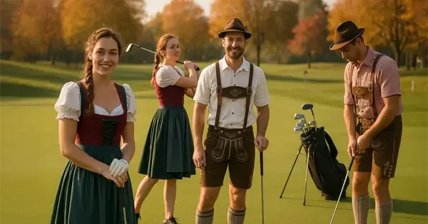 golf in lederhosen – durf jij het aan?