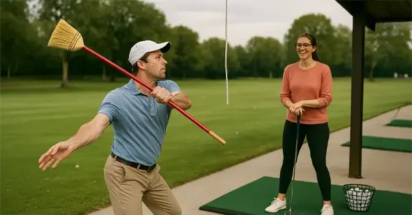 bizarre golfoefeningen